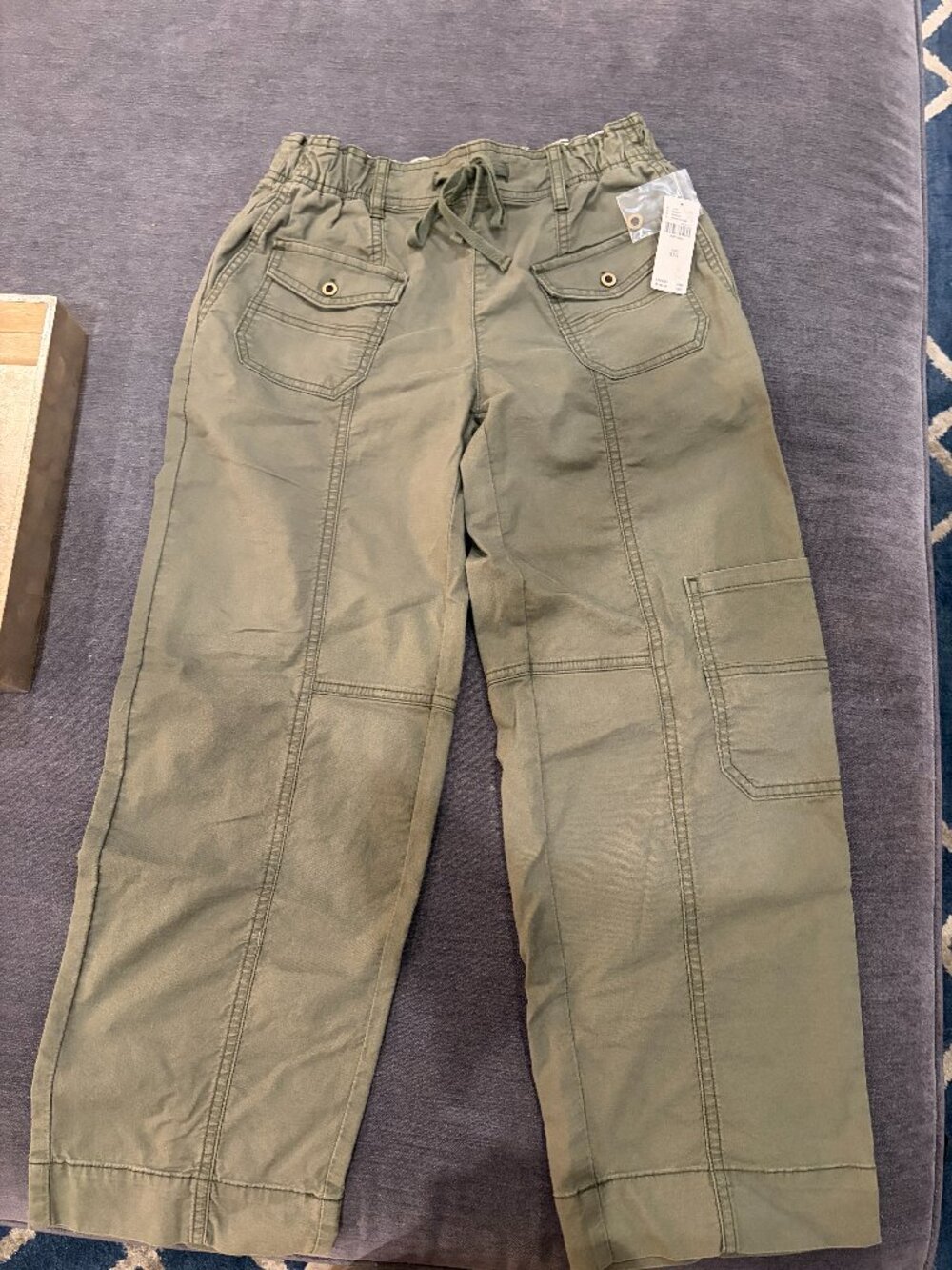 Anthropologie Pilcro Green Cargo Pants